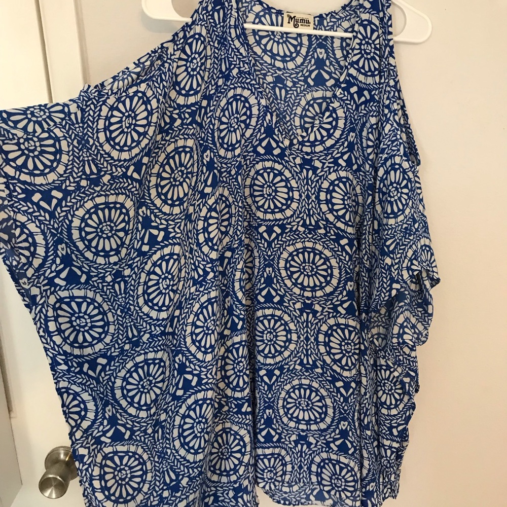 Show Me Your Mumu Cold Shoulder Tunic
